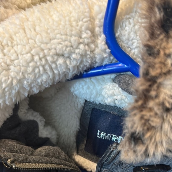 Limited Too Gray Puffer Coat with Quilted Design - Picture 7 of 7